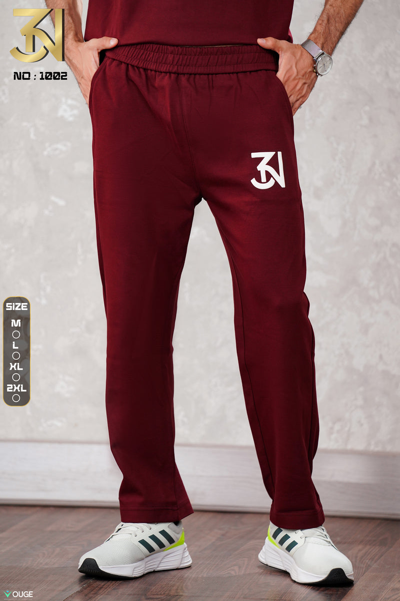 Over size sweet pants burgandy