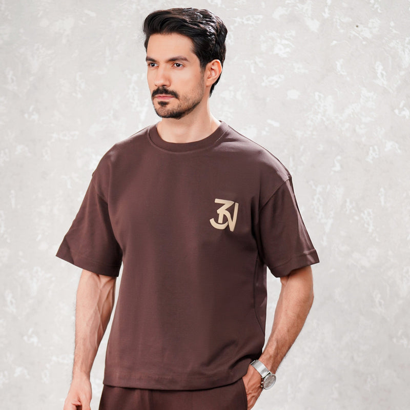 Brown T-shirt meloky