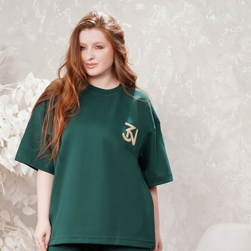 Dark green T-shirt meloky