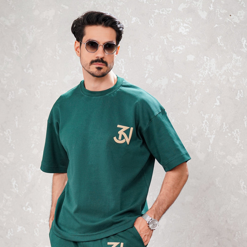 Dark green T-shirt meloky